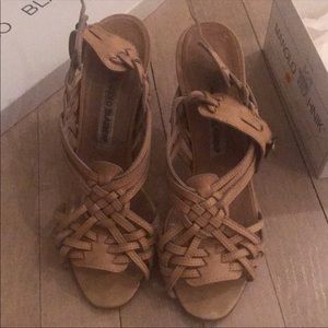 Beige Manolo Blahnik Heels